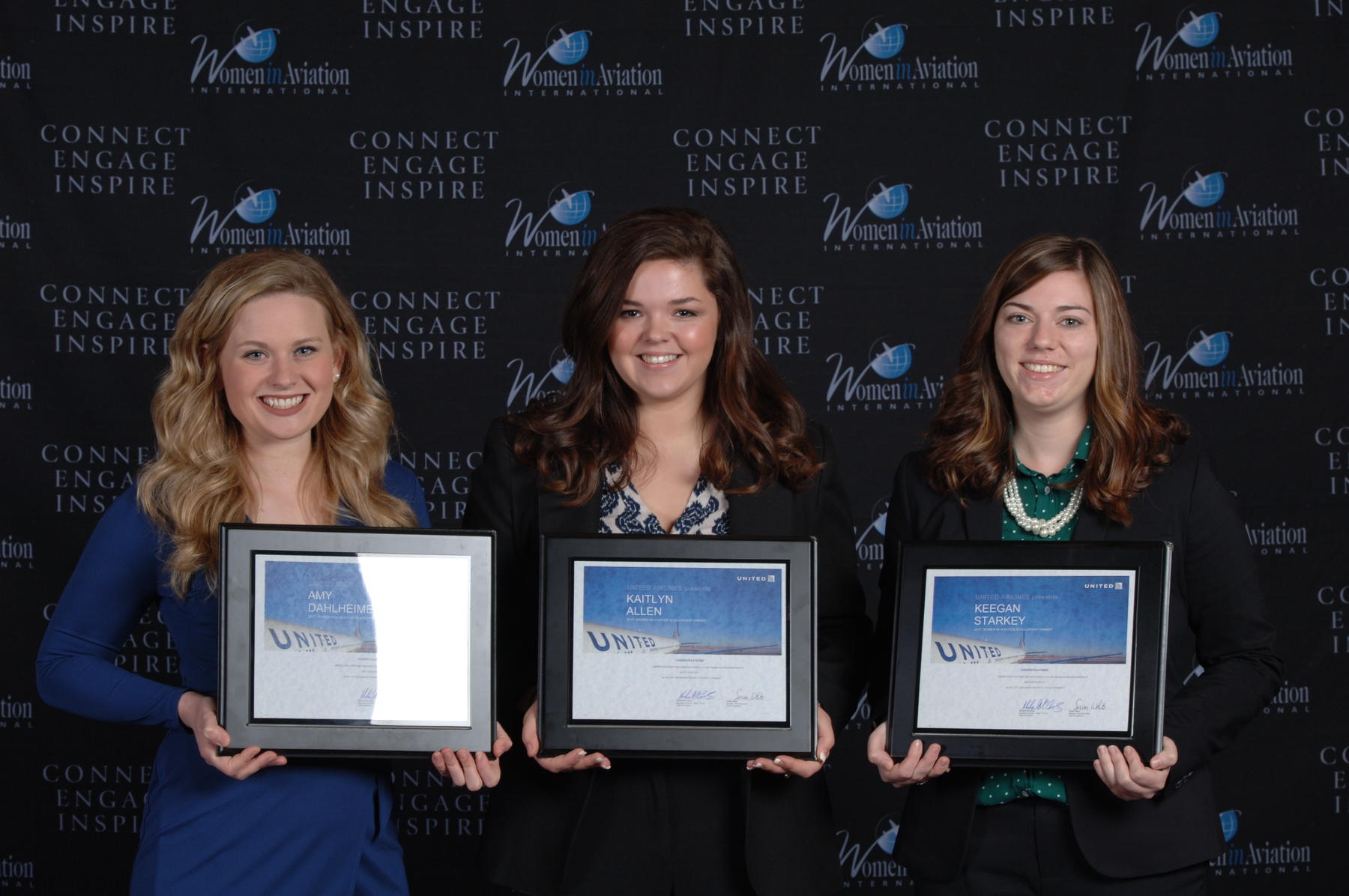 United Airlines Pilot Scholarship winners