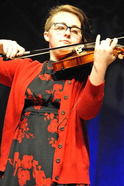 Star-Spangled Banner violinist Friday General Session