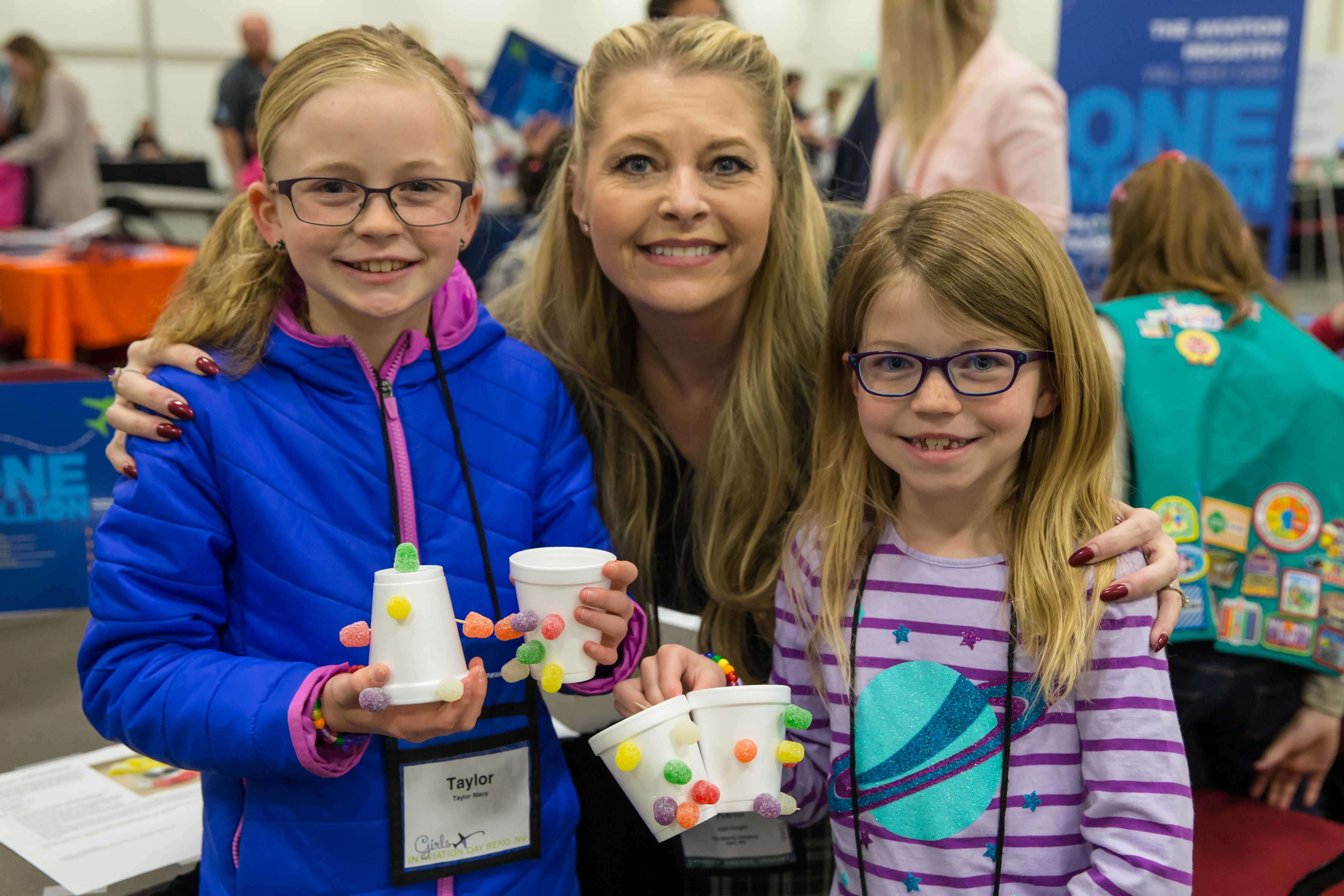 Boeing Girls in Aviation Day project