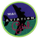 Aviation Girl patch