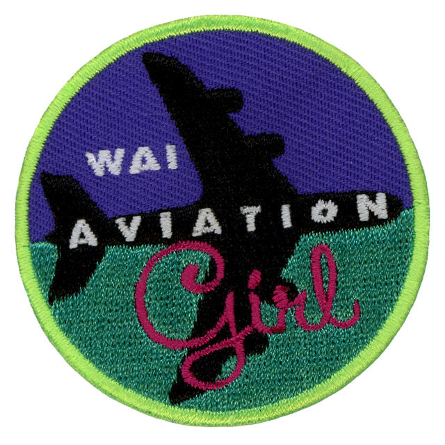 Aviation Girl patch